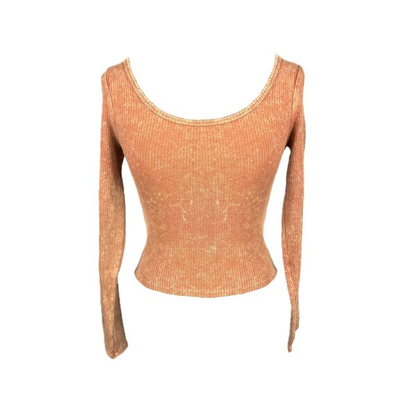 NEW Wild Fable Ribbed Long Sleeve Top - Picture 4 of 8